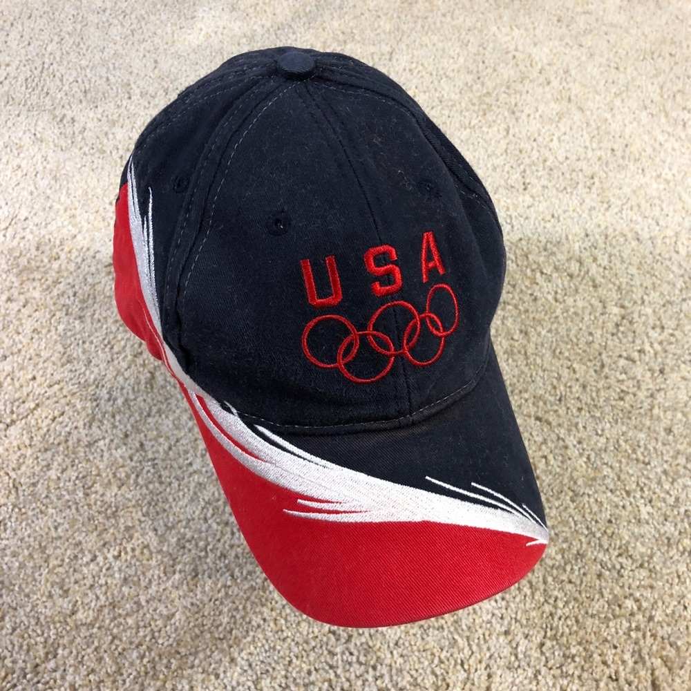 U.S.A. Olympic Logo SnapBack Dad Hat
